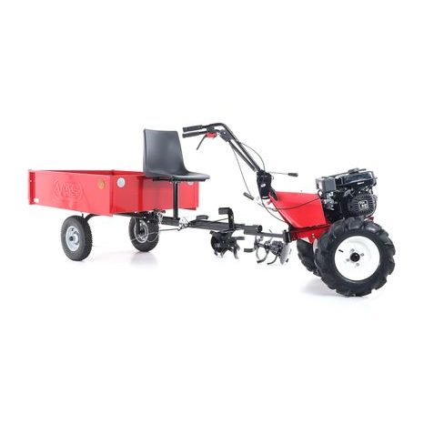 Benzínový kultivátor EURO5 L EUROSYSTEMS SET1 s vozíkem VARES HV 220L - 4