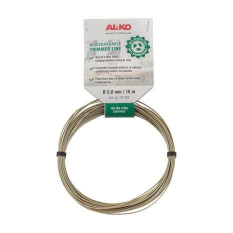 Žací struna BIO kulatá AL-KO 2 mm x 15 m