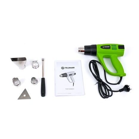 Elektrická horkovzdušná pistole FIELDMANN FDHP 202000-E - 9