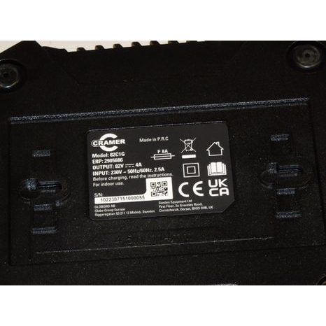 Nabíjačka CRAMER 82C1G 82V - 2
