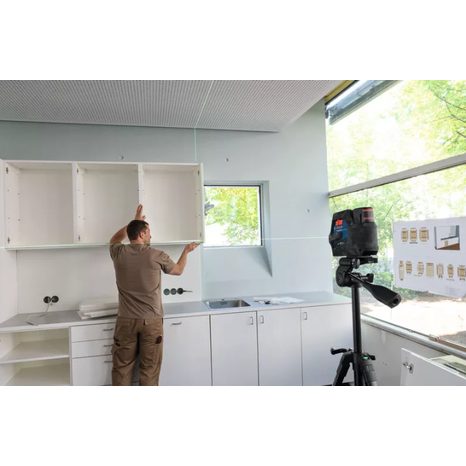 Čárový laserový měřič Bosch GCL 12V-50-22 CG 0601066S00 - 7