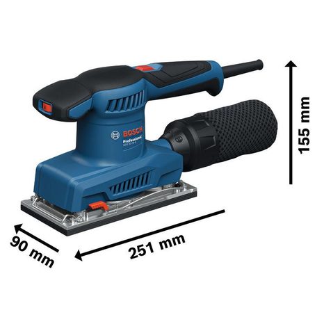 Elektrická vibrační bruska Bosch GSS 20-18 A 0601070101 - 3