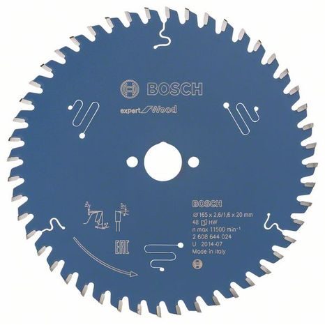 Pilový kotouč Bosch Expert for Wood 165 mm 48T 2608644024
