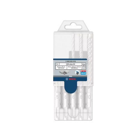 Sada vrtáků do betonu Bosch PRO SDS plus-5X 5 ks 2608833910