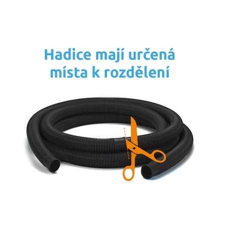 Hadice bazénová Marimex 5m černá 11001040 - 3