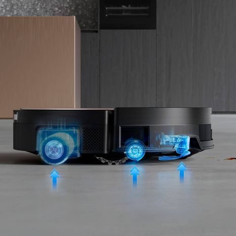 Robotický vysavač ECOVACS DEEBOT X11 OmniCyclone Silver - 9