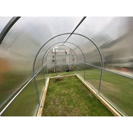 Zahradní skleník Frux 2 - 2x4m - 6mm - 3