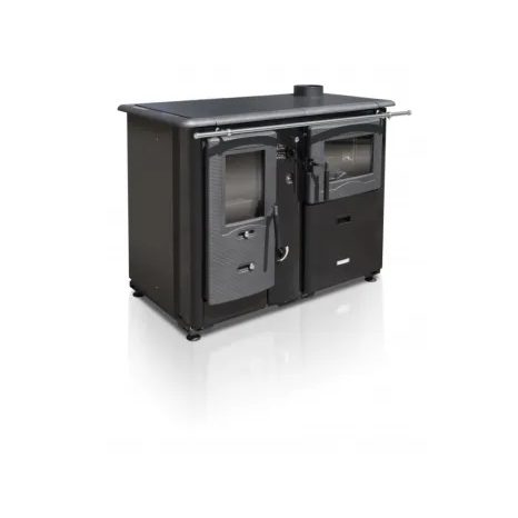 Teplovodní sporák s troubou TEMY PLUS P 20 S Pravý/Černý