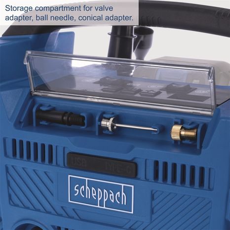 Aku hybridní kompresor Scheppach Air Force 6 5906159901 - 3