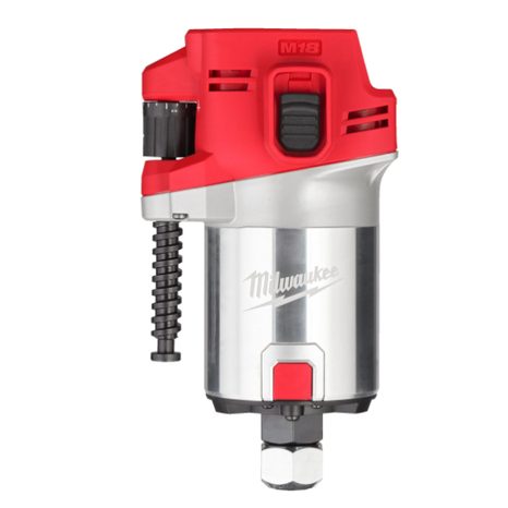 Aku horní frézka Milwaukee M18 FR12KIT-0P 12 mm 4933493305 - 3