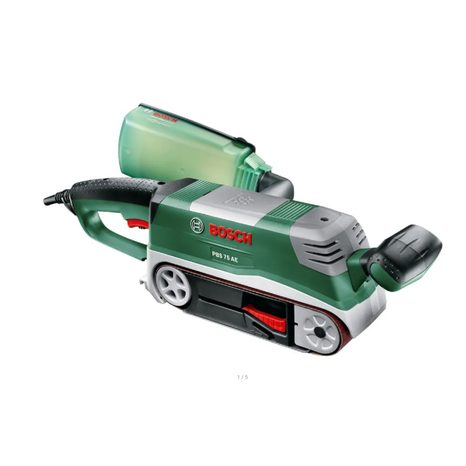 Elektrická pásová bruska Bosch PBS 75 AE 06032A1100