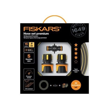 Zahradní hadice Fiskars Premium 3/8" 15 m 1027101