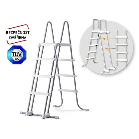 Bezpečnostní schůdky k bazénu Marimex výška do 1,22m 10950017 - 3