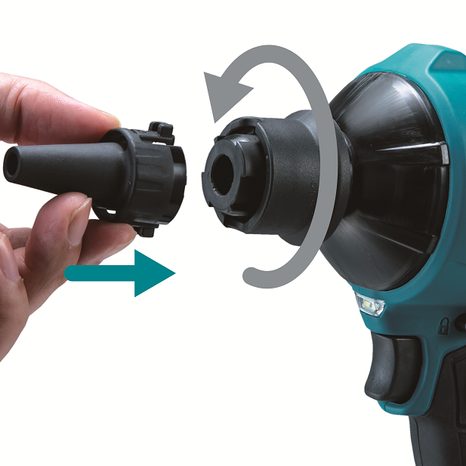 Aku ofukovač Makita LXT DAS180Z - 2