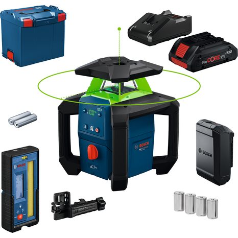 Aku rotační laserový měřič Bosch PRO GRL18V-4-34CVG 0601061H00