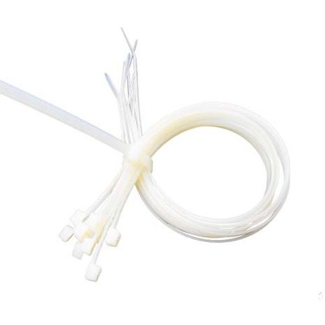 Sťahovacie pásky biele 4,8 x 250 mm MAGG TS48250N - 2