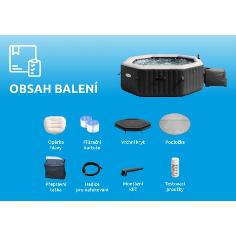 Vířivka Intex Pure Spa Jet & Bubble Deluxe HWS 4 11400242 - 3