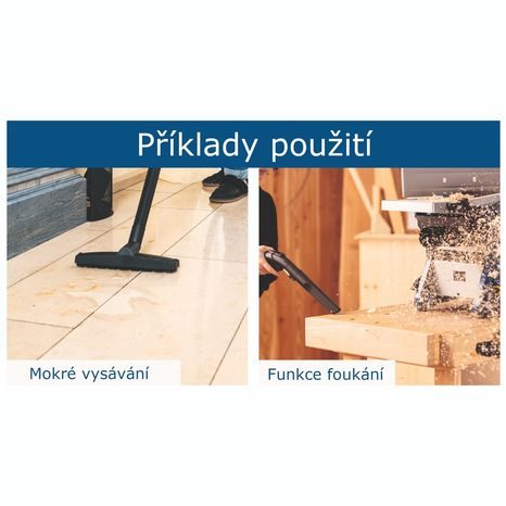 Elektrický vysavač/tepovač 5v1 Scheppach SprayVac 20 5905701901 - 5