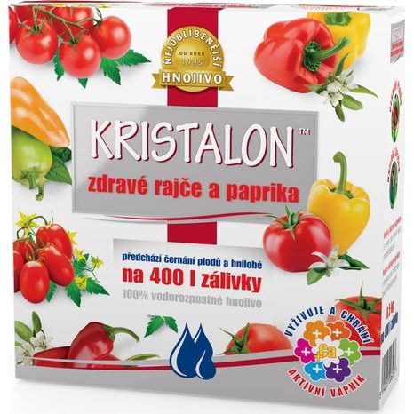 Hnojivo KRISTALON Zdravé rajče a paprika 0,5 kg Agro 000506