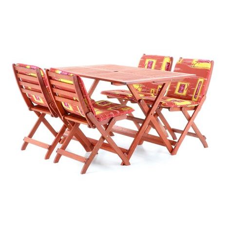 Zahradní sestava skládací set 4 VeGA - 10