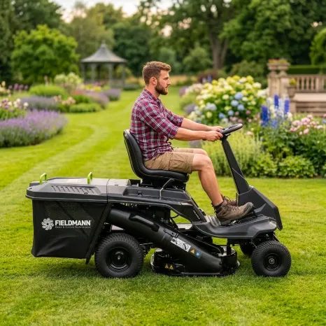 Benzínový rider FIELDMANN FZTR 6120-B - 20
