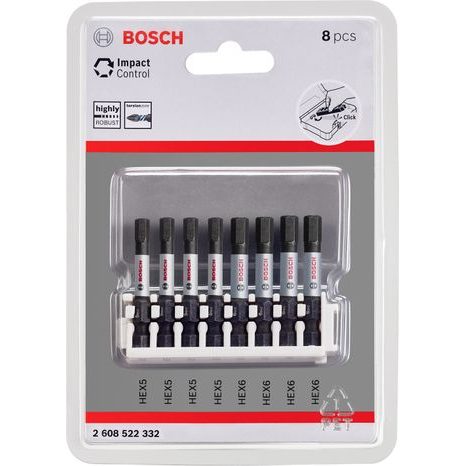 Súprava bitov Bosch Impact control Bit 2608522332