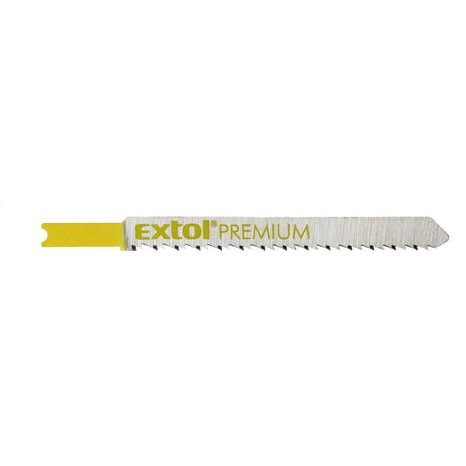 EXTOL PREMIUM 8805505 - plátky do přímočaré pily 5ks, 75x2,5mm, HCS