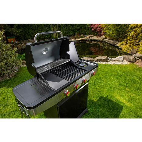 Poškozeno - Plynový gril 3 hořáky FIELDMANN FZG 3013 - 17