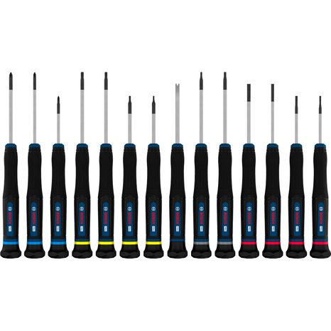 Sada přesných šroubováků Bosch PRO PH/SL/TX/TH/H 14 ks 1600A039PN