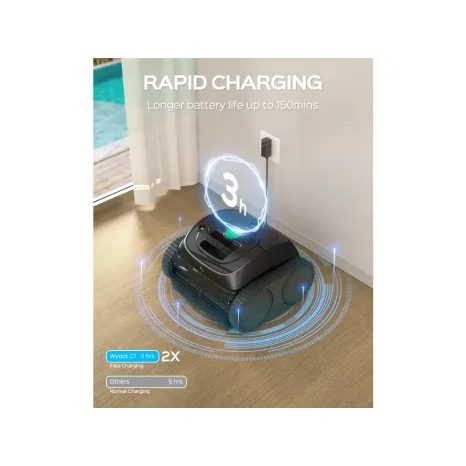 Automatický aku bazénový vysavač Wybot C1 - 6