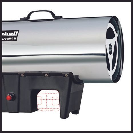 Aku horkovzdušná turbína Einhell GE-HG 18/370 2330805 - 4