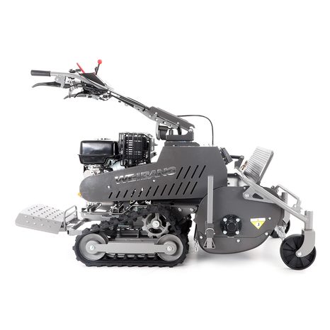 Benzínová cepová kosačka s pásmi Weibang WB GT6813-TE - 4