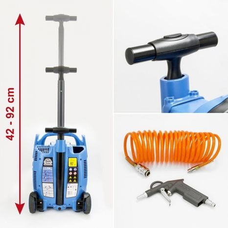 Elektrický bezolejový kompresor GÜDE AIRPOWER 200/10/5 TY 50083 - 6