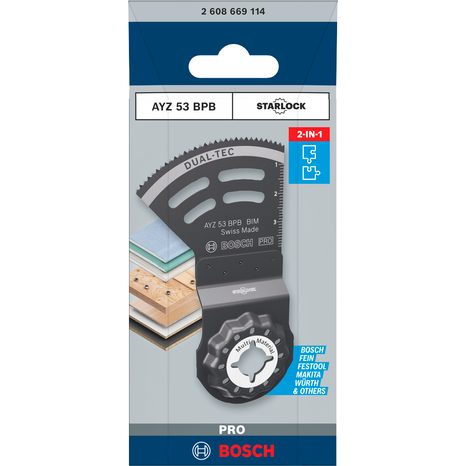 Ponorný pilový list Bosch PRO AYZ 53 BPB 2608669114 - 2