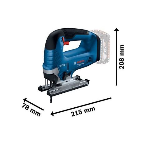 Aku přímočará pila Bosch GST 185-LI 06015B3023 - 12