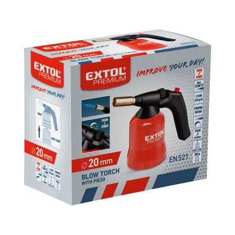 Hořák s piezo zapalováním EXTOL PREMIUM 8848105 - 2
