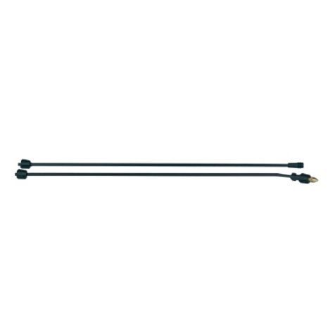 Prodlužovací tyč dvoudílná 140 cm s tryskou mosaz