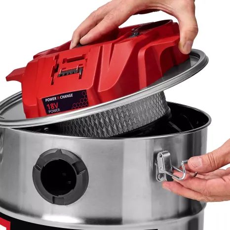 Aku vysavač popela Einhell TE-AV 18/15 Li C-Solo 2351700 - 13