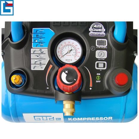 Elektrický bezolejový kompresor GÜDE AIRPOWER 190/8/6 - 5