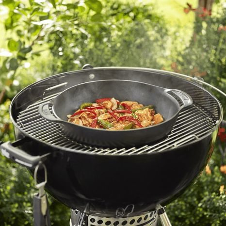 Wok pánev s pařákem Weber Gourmet BBQ System™ - 4