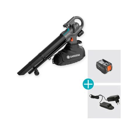 Aku vysavač/fukar na listí Gardena PowerJet 18V P4A - set 14895-20 - 5