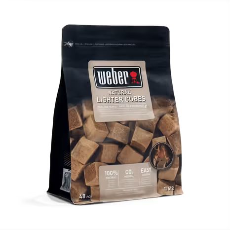 Podpaľovacie kocky hnedé Weber 48 ks - 2