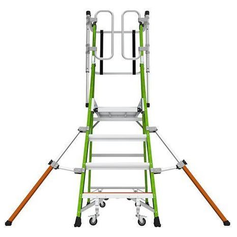 Bezpečnostní skládací žebřík LittleGiant Safety Cage 2.0 M4 19704EN - 5
