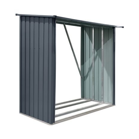Přístřešek na dřevo Riwall PRO RMW Anthracite 2 x 1,5 m - 2