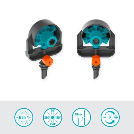 Rozprašovací tryska Gardena Micro-Drip 6 v 1 13324-20 - 4