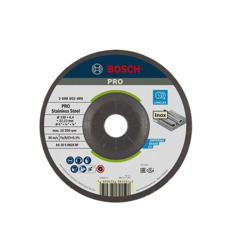Brusný kotouč na nerez Bosch PRO Stainless Steel  150 mm 2608602489