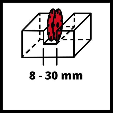 Aku drážkovací frézka Einhell TP-MA 36/30 Li BL-Solo 4350800 - 9