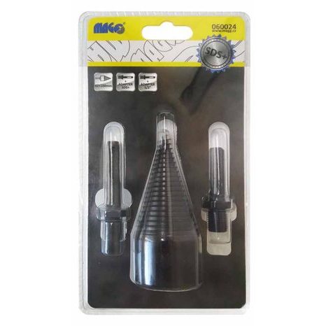 060024 - Štiepací tŕň - kužeľ na drevo 42x100mm s uchytením SDS+ a 1/2"… - 2