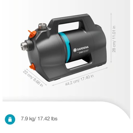 Elektrické povrchové čerpadlo Gardena 5400 Silent 9086-20 - 2