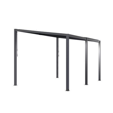Bioklimatická pergola Riwall PRO RMBP 13 x 10 antracit 4x3m - 7